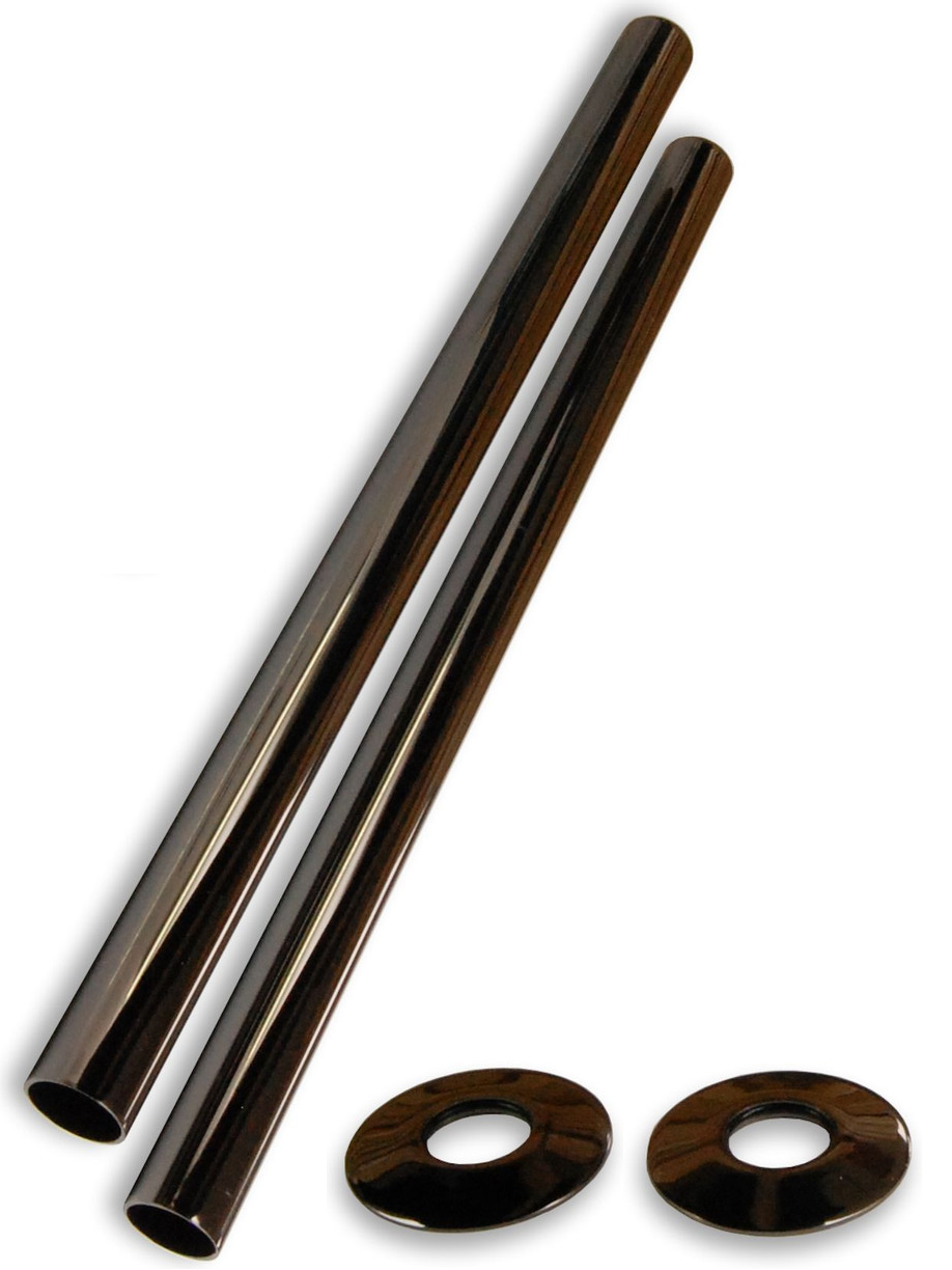 Bexley Angled TRV - Black & Chrome